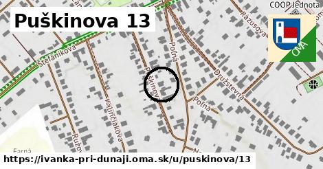 Puškinova 13, Ivanka pri Dunaji