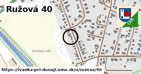 Ružová 40, Ivanka pri Dunaji