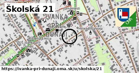 Školská 21, Ivanka pri Dunaji