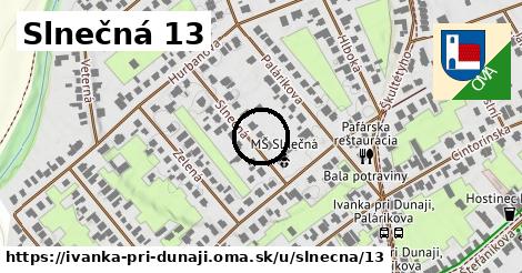 Slnečná 13, Ivanka pri Dunaji