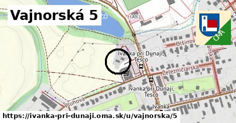 Vajnorská 5, Ivanka pri Dunaji