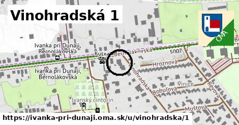 Vinohradská 1, Ivanka pri Dunaji