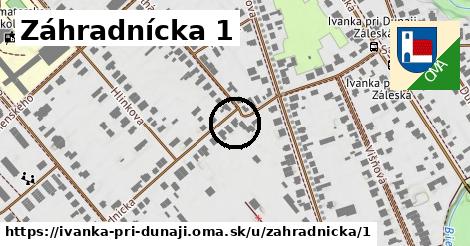 Záhradnícka 1, Ivanka pri Dunaji