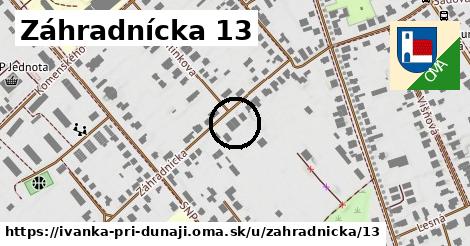 Záhradnícka 13, Ivanka pri Dunaji