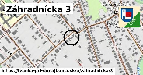 Záhradnícka 3, Ivanka pri Dunaji