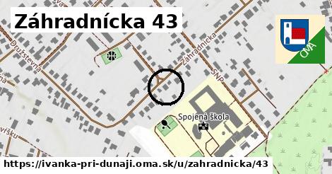 Záhradnícka 43, Ivanka pri Dunaji