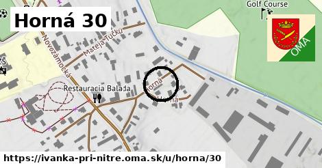 Horná 30, Ivanka pri Nitre