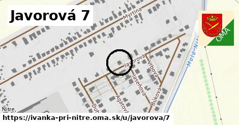 Javorová 7, Ivanka pri Nitre