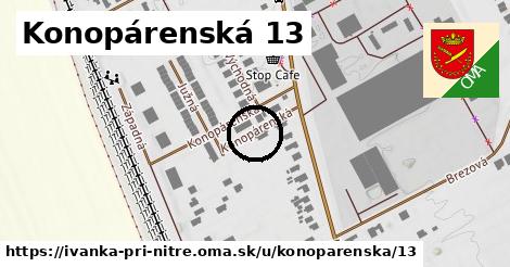 Konopárenská 13, Ivanka pri Nitre