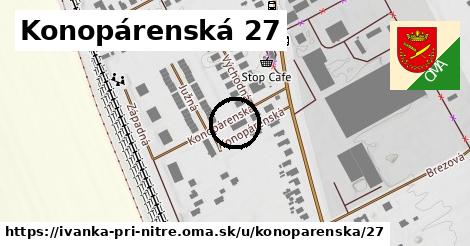 Konopárenská 27, Ivanka pri Nitre