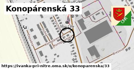 Konopárenská 33, Ivanka pri Nitre