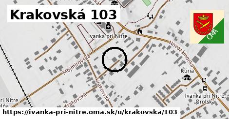 Krakovská 103, Ivanka pri Nitre