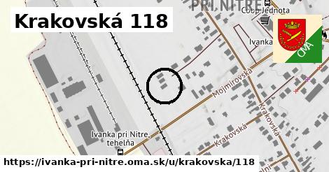 Krakovská 118, Ivanka pri Nitre