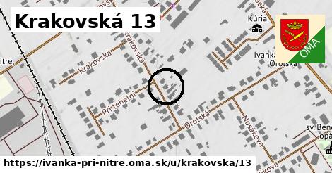 Krakovská 13, Ivanka pri Nitre