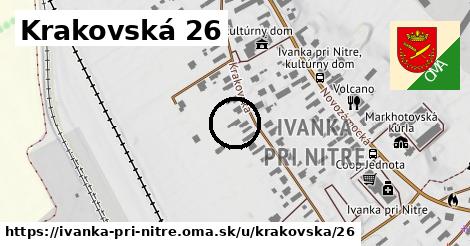 Krakovská 26, Ivanka pri Nitre