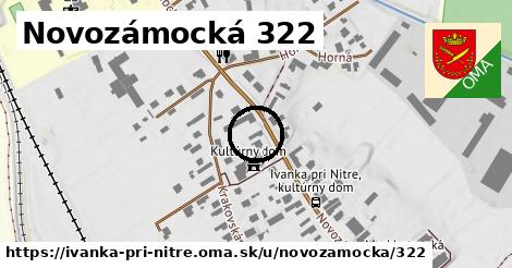 Novozámocká 322, Ivanka pri Nitre