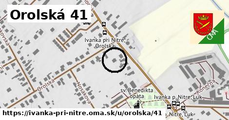 Orolská 41, Ivanka pri Nitre