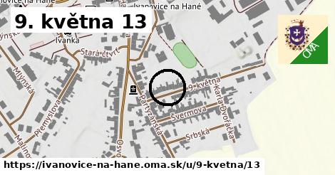 9. května 13, Ivanovice na Hané