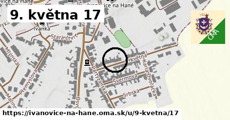 9. května 17, Ivanovice na Hané