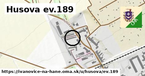 Husova ev.189, Ivanovice na Hané