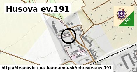 Husova ev.191, Ivanovice na Hané