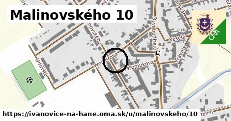 Malinovského 10, Ivanovice na Hané