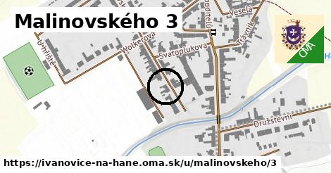Malinovského 3, Ivanovice na Hané