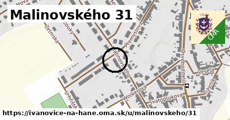 Malinovského 31, Ivanovice na Hané