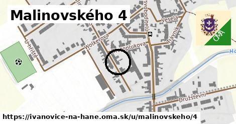 Malinovského 4, Ivanovice na Hané