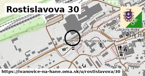 Rostislavova 30, Ivanovice na Hané