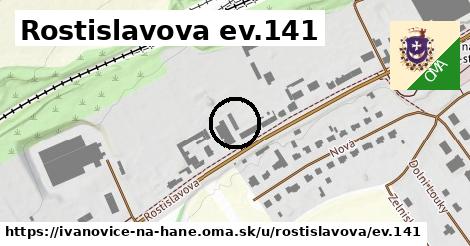 Rostislavova ev.141, Ivanovice na Hané