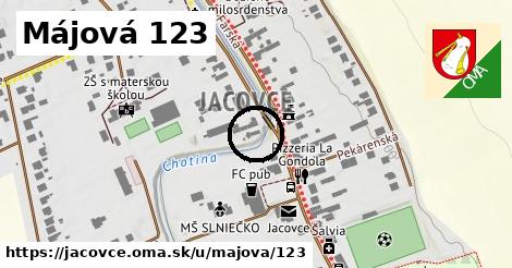 Májová 123, Jacovce