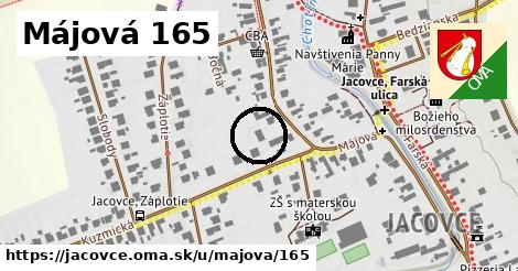 Májová 165, Jacovce