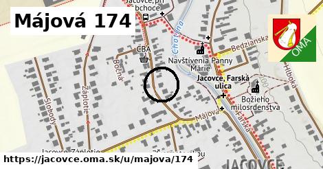 Májová 174, Jacovce
