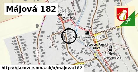 Májová 182, Jacovce