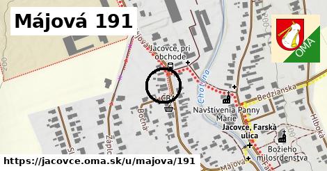 Májová 191, Jacovce