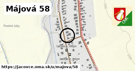 Májová 58, Jacovce