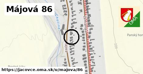 Májová 86, Jacovce