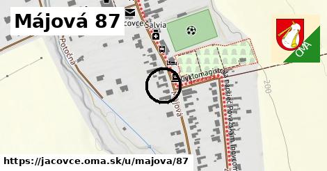 Májová 87, Jacovce