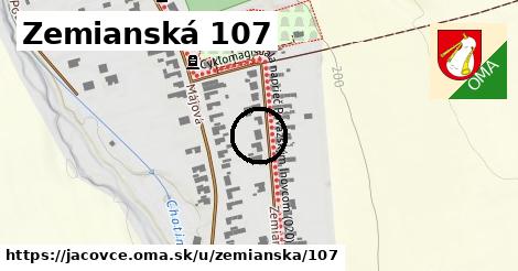 Zemianská 107, Jacovce