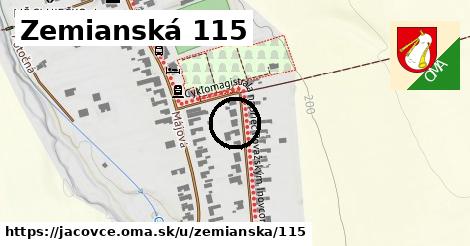 Zemianská 115, Jacovce