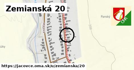 Zemianská 20, Jacovce