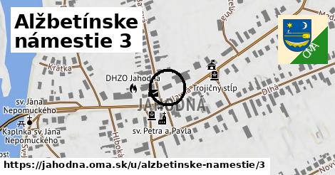 Alžbetínske námestie 3, Jahodná