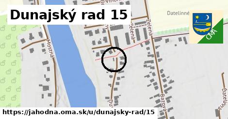 Dunajský rad 15, Jahodná