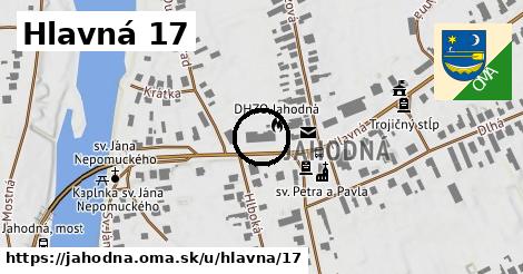 Hlavná 17, Jahodná