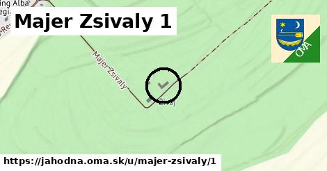 Majer Zsivaly 1, Jahodná