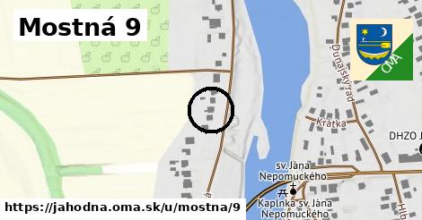 Mostná 9, Jahodná