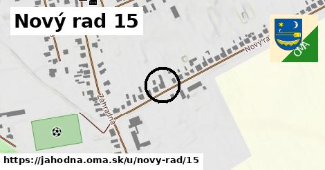 Nový rad 15, Jahodná