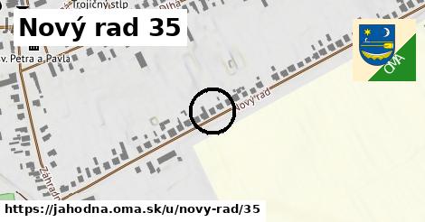 Nový rad 35, Jahodná