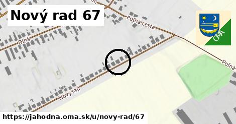 Nový rad 67, Jahodná